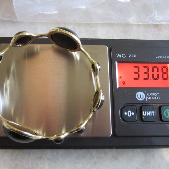 Ippolita Lollipop 18K Yellow Gold 9-Station Onyx Cabochon Bracelet MSRP $3,895 - Picture 14 of 16